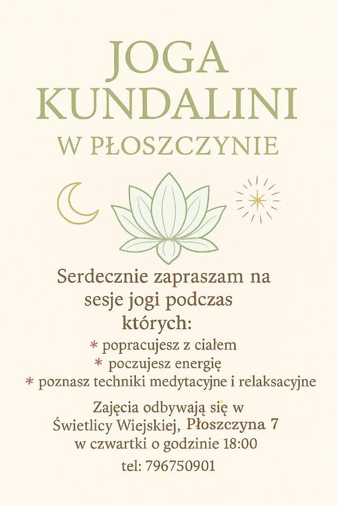 Joga Kundalini w Płoszczynie