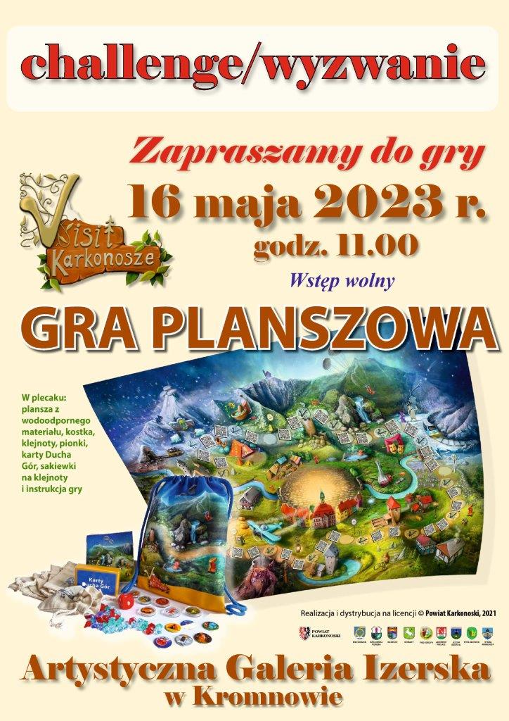 Plakat gra planoszowa